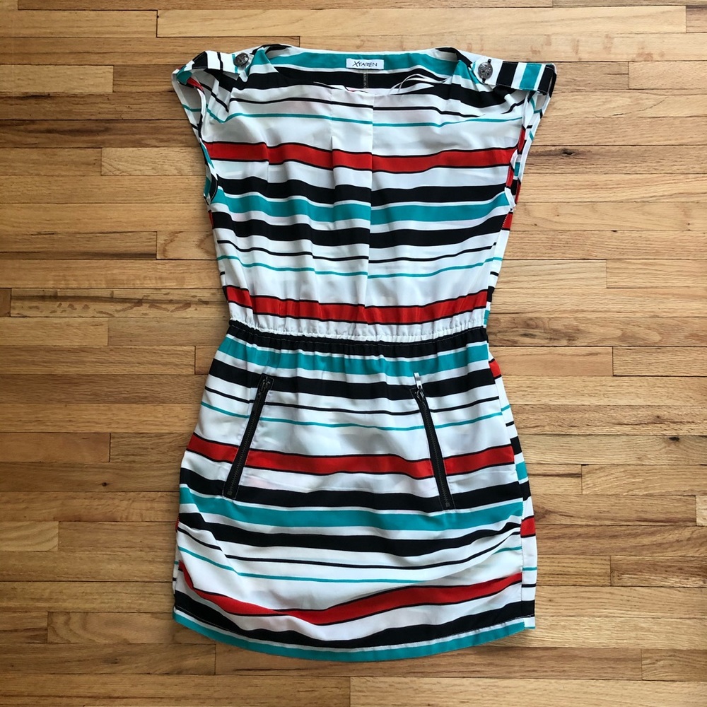 Stripped dress size Small